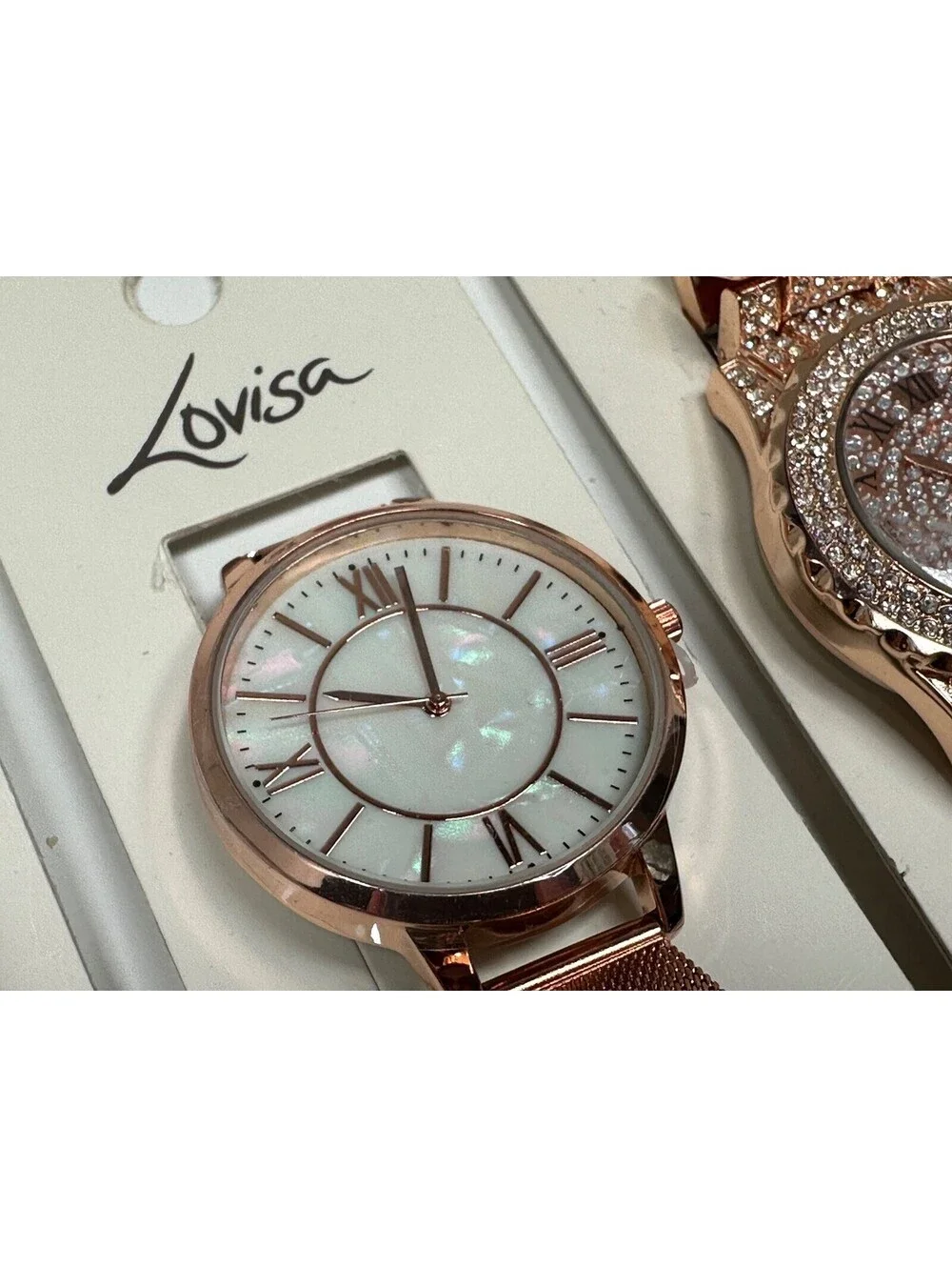 3 Lovisa Watches Female Women Rose Gold Tone Silver Tone Bling
